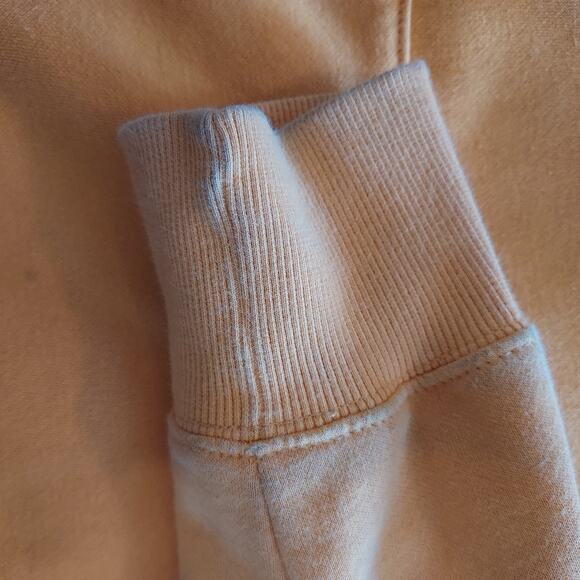 The North Face Yellow Pullover Hoodie Size Large - Picture 10 of 11